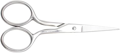 Westcott 4in Forged Paper and Fabric Scissors, Precision Scissors for Embroidery Detail, Sewing and Crafts