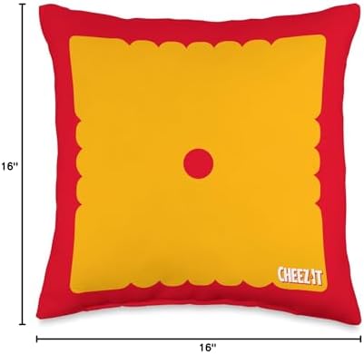 Cheez-It Cracker Throw Pillow