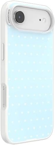 PopSockets iPhone 17 Air Phone Case with MagSafe- Sweet Heart Blue | Magnetic, Wireless Charging, Camera & Drop Protection, Blue, Phone, Women