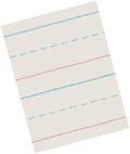 School Smart Zaner-Bloser Writing Paper, Handwriting Practice Lined Paper, Grade 1 Learning, 7/8 Inch Rule, 10-1/2 x 8 Inches, 500 Sheets