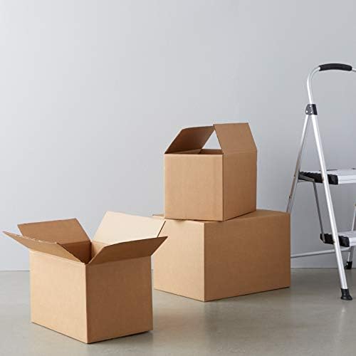 Amazon Basics Moving Boxes Kit, Small and Medium, Brown, 15-Pack