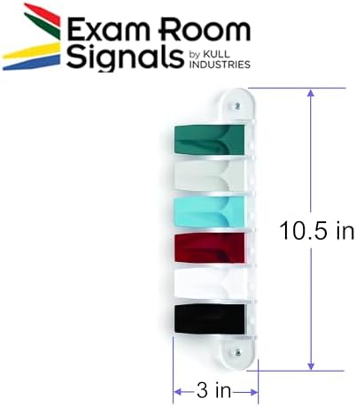 Exam Room Flags, Made in USA, 3-Inch, 6 Flag System