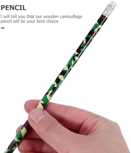 150 Camouflage Pencils with Erasers, Bulk School and Party Supplies