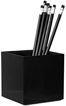 Bostitch Office Konnect Pencil Cup Desk Organizer, Pen Cup, Black