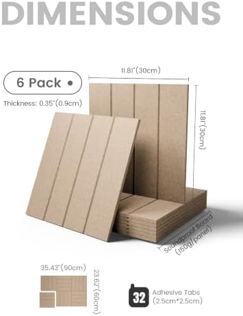 Fluxynara Felt Bulletin Board & Cork Board Alternative, Taupe
