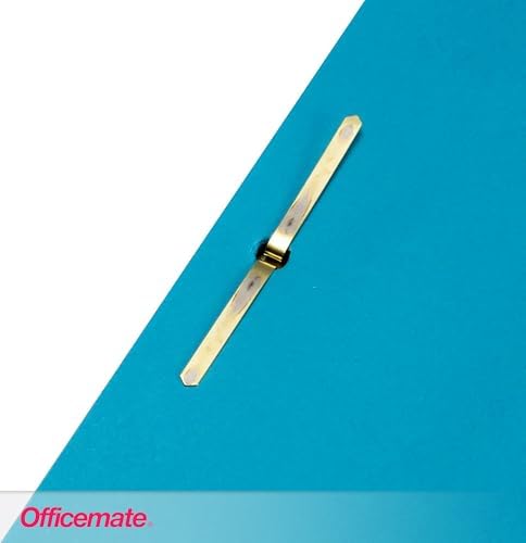 Officemate Brass Plated Fasteners, 1.25-Inch Length, 0.375-Inch Head, 100 per Box, 10 Pack (998150)