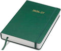 Wykeham's Executive 2026-27 Daily Journal Planner – Customization Available – Mid-Year Academic Diary – July 2026 to June 2027 (Racing Green, 8.5"×5.5")