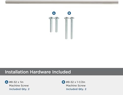 Amerock 12-5/8" Bar Pulls Satin Nickel Drawer Pull