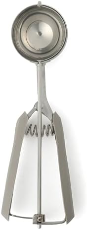 Calphalon Edge 10-Piece Kitchen Utensil Set with Crock, Stainless Steel and Silicone Cooking Tools, Nonstick-Safe Utensils with Comfortable Handles, Taupe