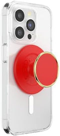PopSockets Phone Grip for MagSafe, Magnetic Holder- Rosso