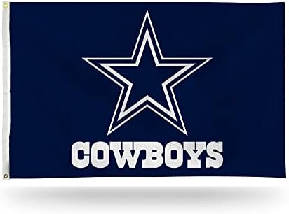 NFL Rico Industries Standard 3' x 5' Banner Flag Single Sided - Indoor or Outdoor - Home Décor