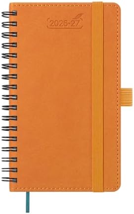 BEZEND Pocket Calendar 2026-2027, Weekly Monthly Academic Planner (3.5"x6")