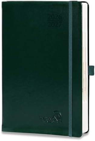 POPRUN Daily Planner 2026-2027 One Page per Day，5.7" x 8.5"Academic Planner