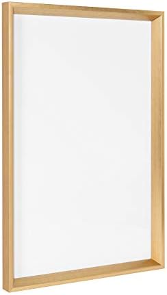 Kate and Laurel Calter Framed Magnetic Dry Erase Board, Gold 16.5 x 25.5