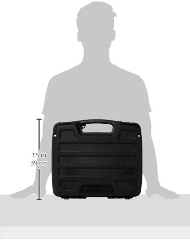 Plano Gun Guard SE Four Pistol Access Case, Black, Handgun and Accessory Case, Lockable Pistol Case for Airline Travel, Hard Plastic Pistol Case
