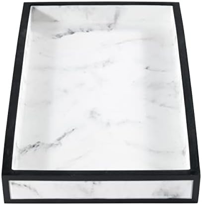 Avanti Linens - Vanity Tray, Guest Bathroom Essentials, Modern Inspired Home Decor (Jasper Collection)
