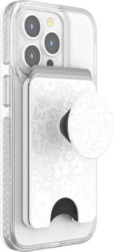 PopSockets Phone Wallet for MagSafe with Grip- Blanc Fresh