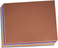 School Smart Railroad Poster Board Paper, 22 x 28 Inches, 4-Ply, Assorted Colors, Pack of 25