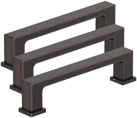 Amerock 10BX37031ORB | Oil Rubbed Bronze Cabinet Pull | 3-3/4 inch (96mm) Center-to-Center | 30 Pack | Bridgeport | Furniture Hardware
