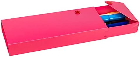 C-Line Slider Pencil Case, Poly, Pack of 24 Pencil Cases, Assorted Colors (05600-24)