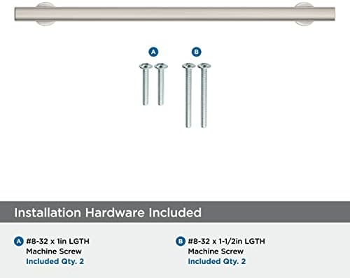 Amerock 10-1/16" Everett Polished Nickel Drawer Pull