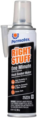 Permatex 25224-6PK The Right Stuff Gasket Maker, 7 oz. (Pack of 6) , Black