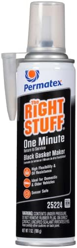Permatex 25224-6PK The Right Stuff Gasket Maker, 7 oz. (Pack of 6) , Black