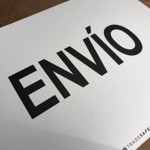 TRADESAFE Shipping Sign - Envío Spanish Sign, Quick Install Aluminum Safety Sign, Light Reflective, UV-Resistant, Waterproof Signs for Business, 14” X 10” Shipping Department Signs in Spanish