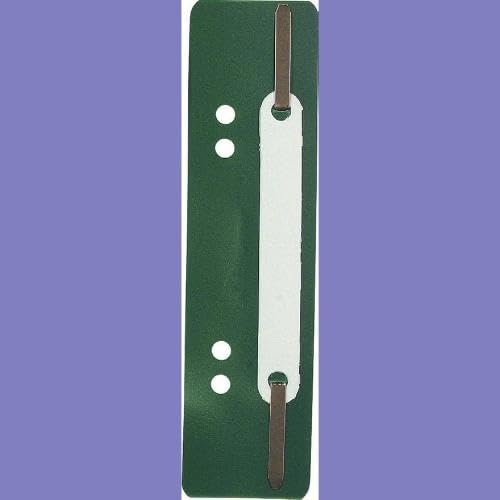 Exacompta Fasteners for Punched Documents - Green, Pack 250