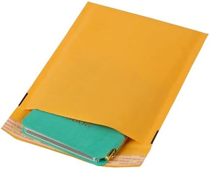 Duck Brand #5 Kraft Bubble Mailer, Manila, 10.5 inch x 15 inch, 25 Pack