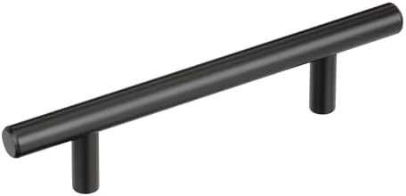 Amerock 10 Pack 3-3/4" Bar Pulls Matte Black Drawer Pull