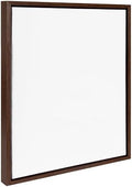 Kate and Laurel Sylvie Blank Framed Canvas Wall Art, 16x20 Brown, Modern Empty Canvas for Paint-Your-Own Art, Ready to Paint Premium Canvas Already Framed