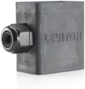 Leviton 3099-2E Portable Outlet Box, Sing-Gang, Extra Deep, Pendant Style, Cable Diameter 0.590-Inch, 1.000-Inch, Black