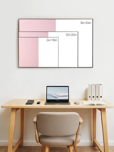 ARCOBIS Cork Board White Board Combo for Wall