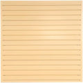 FRAYSCENT Slat Wall Paneling Garage Wall Organizer, Slatwall Panels Garage Tool Organizer Wall Mount Garage Slat Wall Storage Systems, Slat Board PVC Wall Panels Garage Storage (BEIGE, 4ftx4ft)