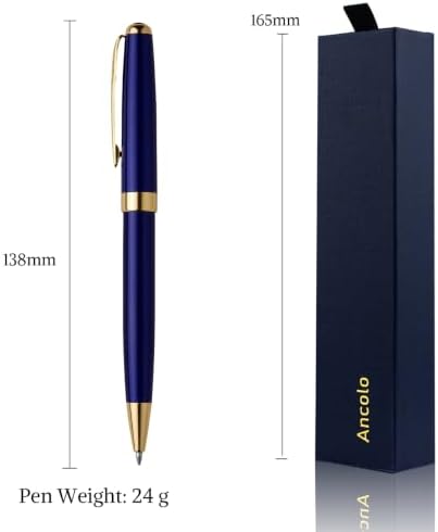 Ancolo Personalized Luxury Ballpoint Pens - for Friends Business Office