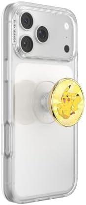 PopSockets Adhesive Phone Grip, Holder- Pikachu Spark