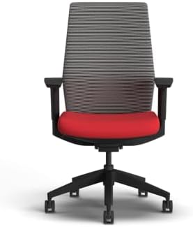 HON Cipher Ergonomic Office Chair, Office Desk Computer Chair, Ruby