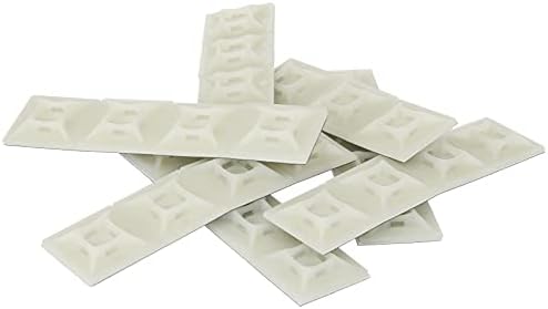 StarTech Self-adhesive Nylon Cable Tie, Mounts, TAA, Pkg of 100 (HC102)