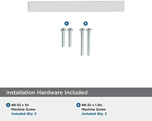 Amerock 25 Pack 3" Monument Polished Nickel Drawer Pull