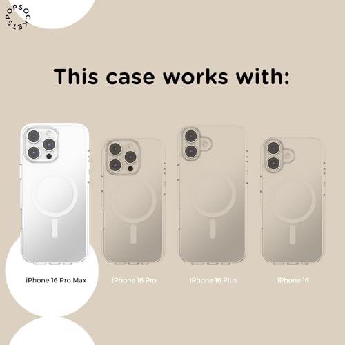 PopSockets iPhone 16 Pro Max Phone Case w/MagSafe Grip- Me First!