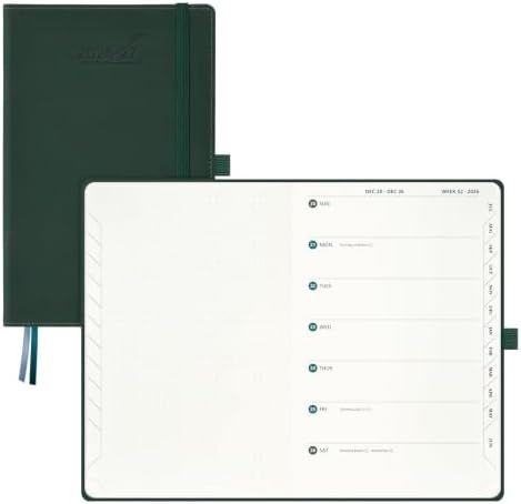 BEZEND 2026 2027 Planner Weekly Monthly (A5 5.5"x8.5") Dot-Grid Journal