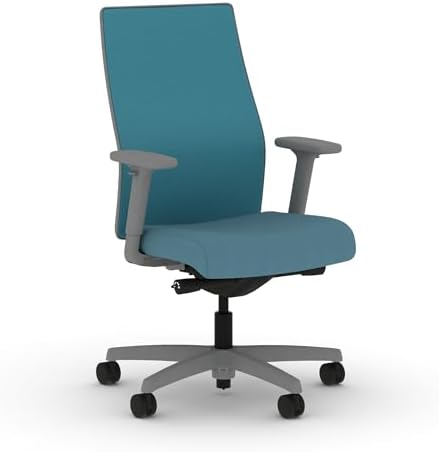 HON Ignition 2.0 Ergonomic Office Chair, Lumbar Support, Desk Chair, Sky