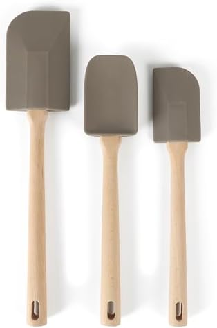 Martha Stewart 10 Piece Tools and Gadget Set W/Ceramic Crock - Linen White w/Grey Tools