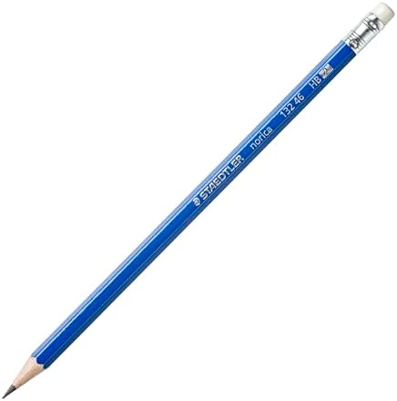 STAEDTLER Norica #2 HB Pencils Class Pack with Erasers, 500-Count School Supplies Set, Break-Resistant Lead, Pre-Sharpened Bulk Pack, PVC-Free Erasers