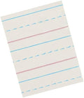 School Smart Zaner-Bloser Writing Paper, Handwriting Practice Lined Paper, Grade 2 to 3 Learning, 1/2 Inch Rule, 10-1/2 x 8 Inches, 500 Sheets