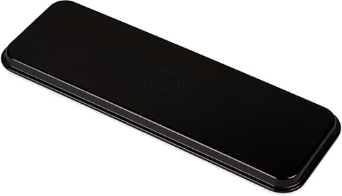 Carlisle Fiberglass Market Tray, Display Platter, 8.75 x 25.5, 12 Ct, Ebony