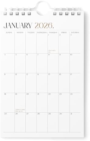 Karto Small Wall Calendar 2026 6x9 in - Boho