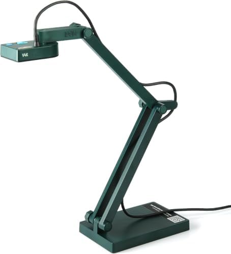IPEVO V4K Ultra High Definition 8MP USB Document Camera — Mac OS, Windows, Chromebook Compatible for Live Demo, Web Conferencing, Distance Learning, Remote Teaching (Pack of 8)