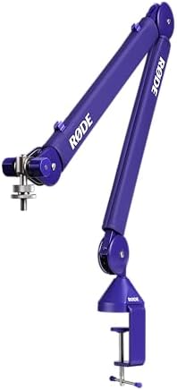 RØDE PSA1+ Professional Studio Arm with Spring Damping and Cable Management (Purple)